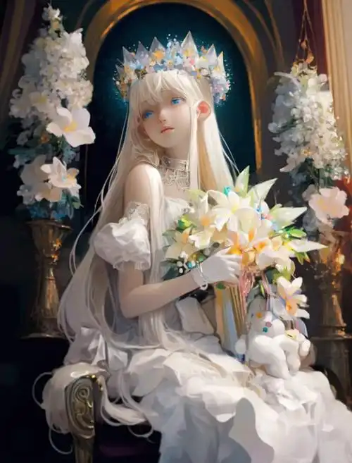 她